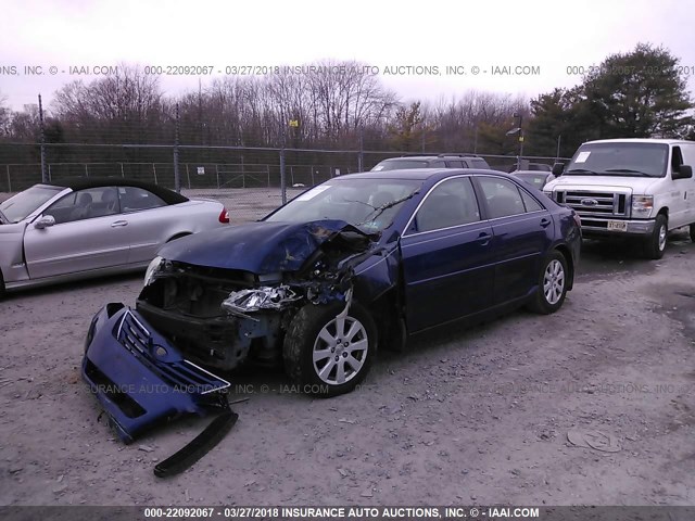 4T1BE46K87U083816 - 2007 TOYOTA CAMRY NEW GENERAT CE/LE/XLE/SE BLUE photo 2