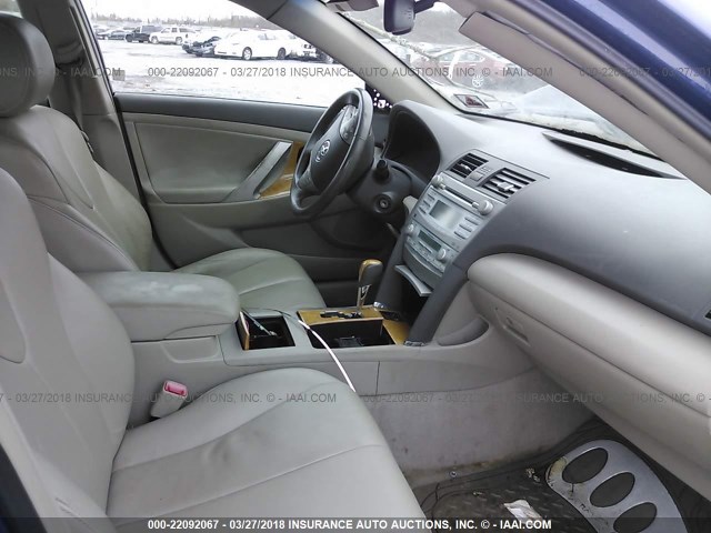 4T1BE46K87U083816 - 2007 TOYOTA CAMRY NEW GENERAT CE/LE/XLE/SE BLUE photo 5