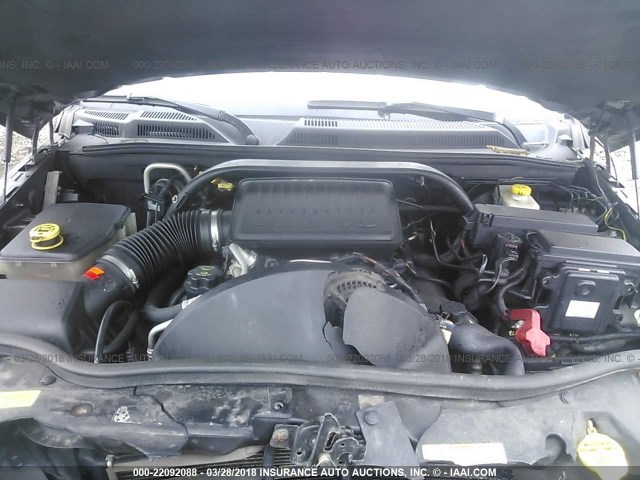 1J8HG48N86C153506 - 2006 JEEP COMMANDER GRAY photo 10