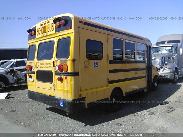 1GB6G3AG6A1105189 - 2010 CHEVROLET EXPRESS G3500  YELLOW photo 4