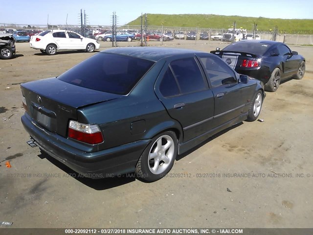 WBACD4322WAV64948 - 1998 BMW 328 I AUTOMATIC GREEN photo 4