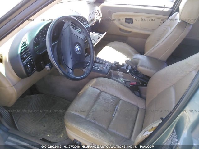 WBACD4322WAV64948 - 1998 BMW 328 I AUTOMATIC Жасыл фото 5