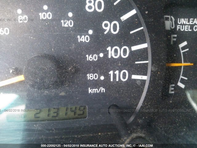 4TASN92N3YZ601929 - 2000 TOYOTA TACOMA XTRACAB PRERUNNER ვერცხლისფერი ფოტო 7