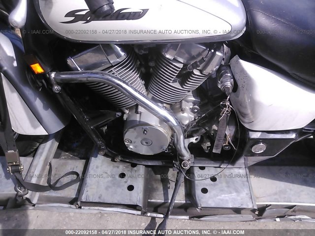 JH2RC50476M201000 - 2006 HONDA VT750 CA WHITE photo 9