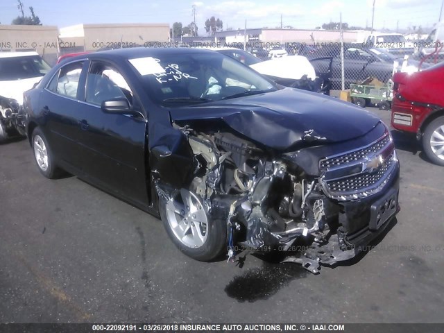 1G11B5SA0DF346935 - 2013 CHEVROLET MALIBU LS შავი ფოტო 1