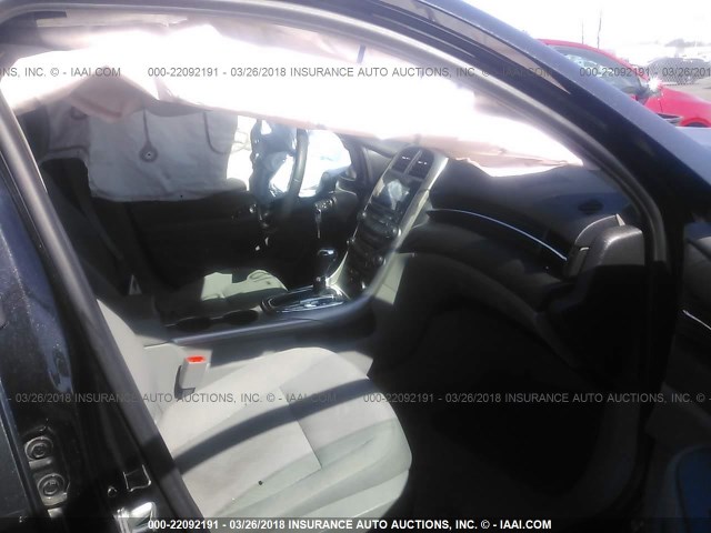 1G11B5SA0DF346935 - 2013 CHEVROLET MALIBU LS შავი ფოტო 5
