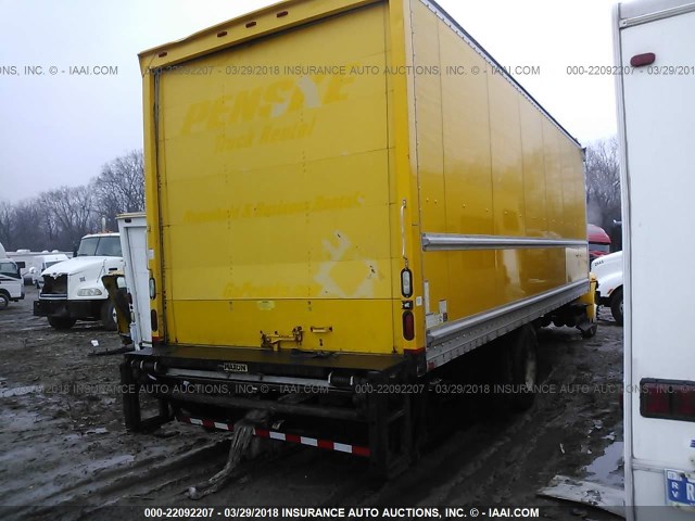 1HTMMAAL9BH282425 - 2011 INTERNATIONAL 4000 4300 YELLOW photo 4