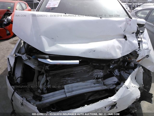 5FNRL5H60GB088595 - 2016 HONDA ODYSSEY EXL თეთრი ფოტო 6