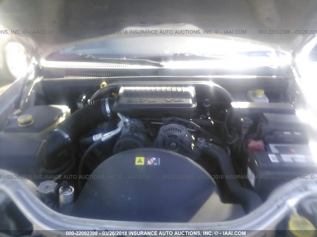 1J4GR48K05C685277 - 2005 JEEP GRAND CHEROKEE LAREDO/COLUMBIA/FREEDOM 银色 照片 10