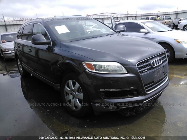 WA1BV74L57D054687 - 2007 AUDI Q7 4.2 QUATTRO PREMIUM Dark Brown photo 1