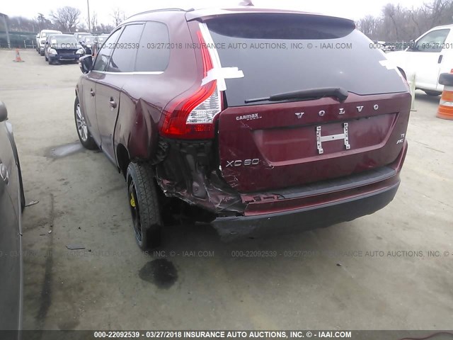 YV4992DZ2A2025471 - 2010 VOLVO XC60 T6 MAROON photo 6