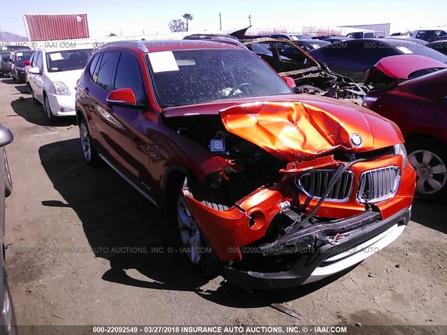 WBAVM1C51EVW51331 - 2014 BMW X1 SDRIVE28I ORANGE photo 1