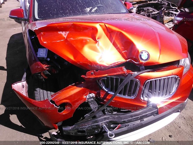 WBAVM1C51EVW51331 - 2014 BMW X1 SDRIVE28I ORANGE photo 6