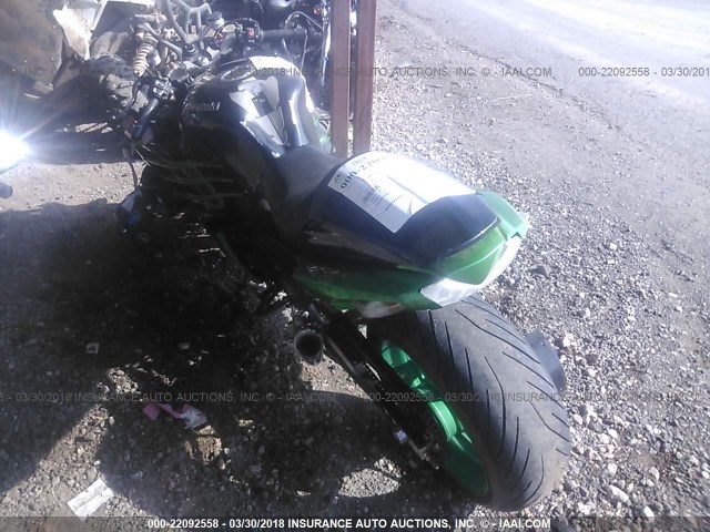 JKBZXNF16EA006831 - 2014 KAWASAKI ZX1400 F GREEN photo 3