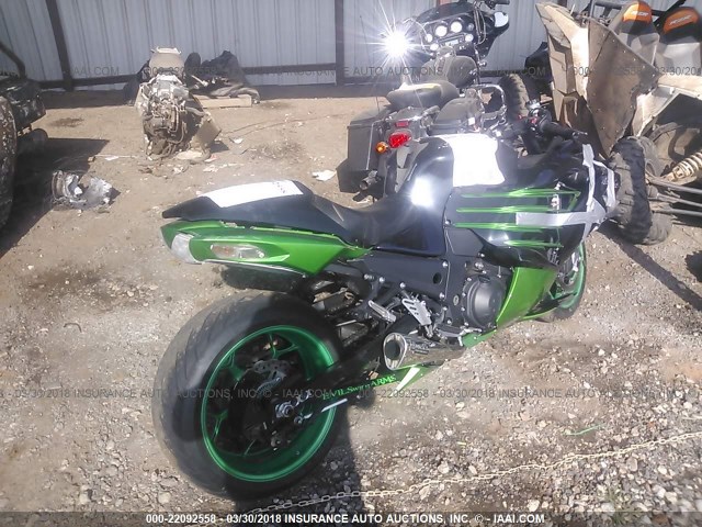 JKBZXNF16EA006831 - 2014 KAWASAKI ZX1400 F GREEN photo 4