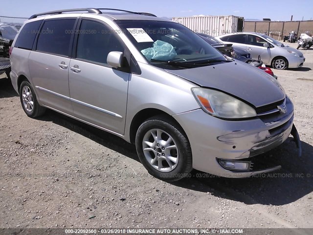 5TDBA22C64S020491 - 2004 TOYOTA SIENNA XLE/XLE LIMITED SILVER photo 1