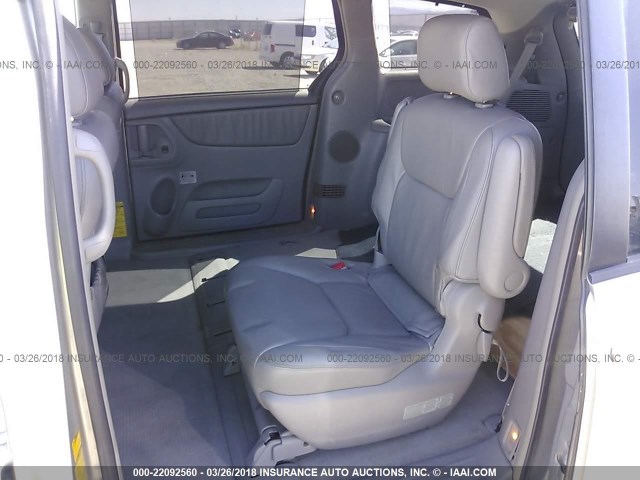 5TDBA22C64S020491 - 2004 TOYOTA SIENNA XLE/XLE LIMITED SILVER photo 8