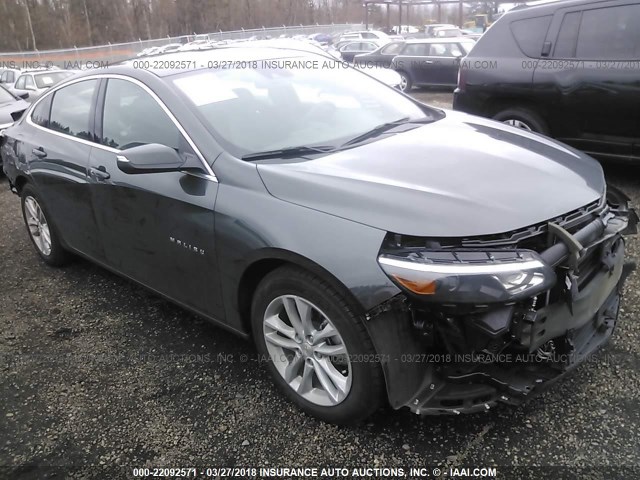 1G1ZJ5SU8HF243008 - 2017 CHEVROLET MALIBU HYBRID GRAY photo 1