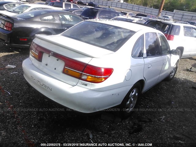 1G8JW52R6YY603098 - 2000 SATURN LS2 WHITE photo 4