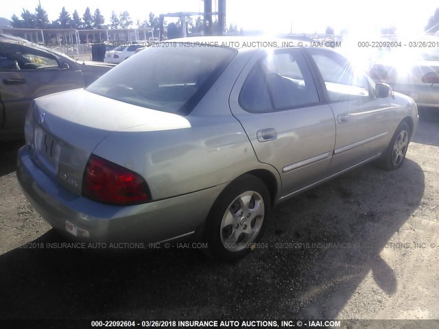 3N1CB51D75L514821 - 2005 NISSAN SENTRA 1.8/1.8S TAN photo 4