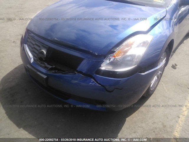 1N4BL24E58C182005 - 2008 NISSAN ALTIMA 3.5SE BLUE photo 6