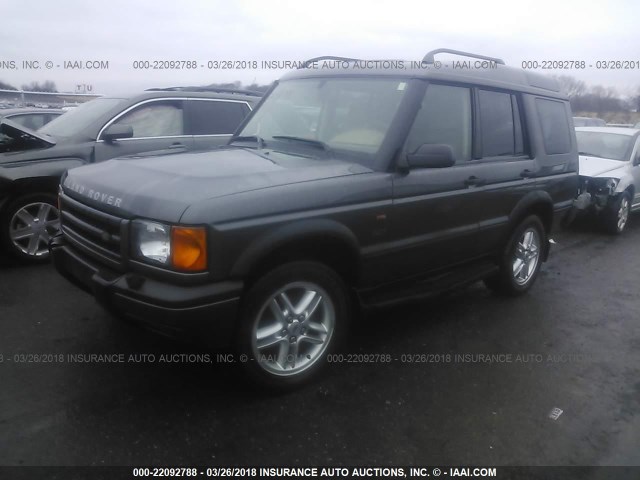 SALTW12422A739510 - 2002 LAND ROVER DISCOVERY II SE GRAY photo 2