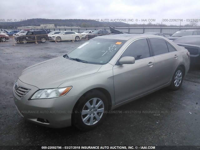 JTNBK46K373029063 - 2007 TOYOTA CAMRY NEW GENERAT LE/XLE/SE GOLD photo 2