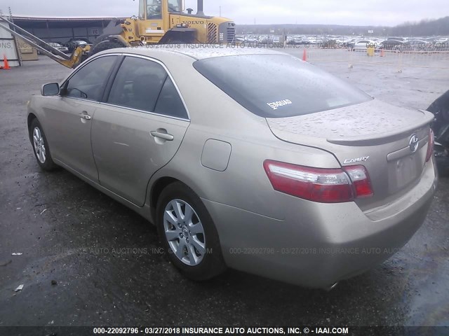 JTNBK46K373029063 - 2007 TOYOTA CAMRY NEW GENERAT LE/XLE/SE GOLD photo 3