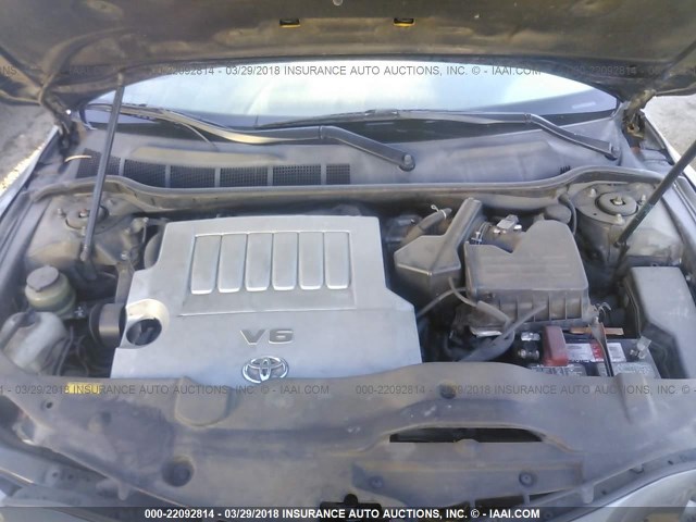 JTNBK46K873025641 - 2007 TOYOTA CAMRY NEW GENERAT LE/XLE/SE GRAY photo 10