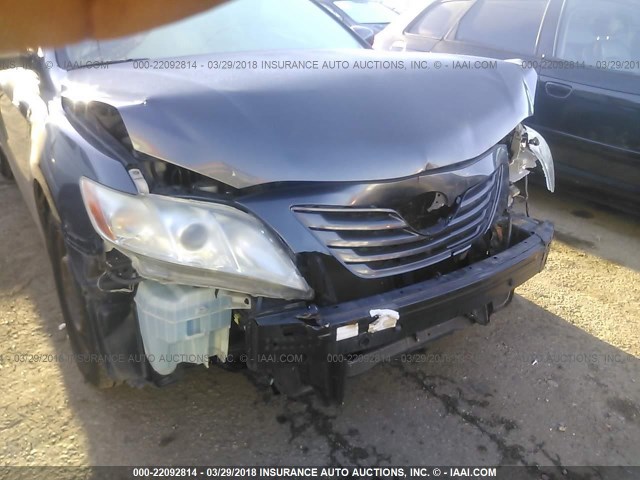 JTNBK46K873025641 - 2007 TOYOTA CAMRY NEW GENERAT LE/XLE/SE GRAY photo 6