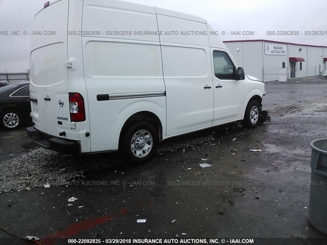 1N6AF0LX3DN109909 - 2013 NISSAN NV 2500/3500 WHITE photo 4