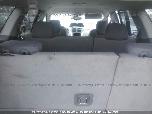 1GNER13D89S136899 - 2009 CHEVROLET TRAVERSE LS GRAY photo 8