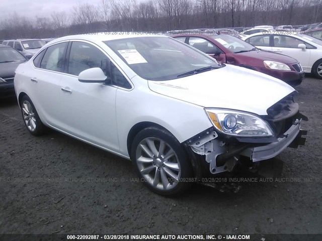 1G4PR5SK9E4101050 - 2014 BUICK VERANO CONVENIENCE WHITE photo 1