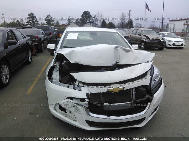 1G11C5SL7EF158025 - 2014 CHEVROLET MALIBU 1LT WHITE photo 6