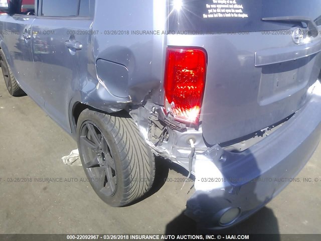 JTLZE4FE1A1110591 - 2010 TOYOTA SCION XB Light Blue photo 6