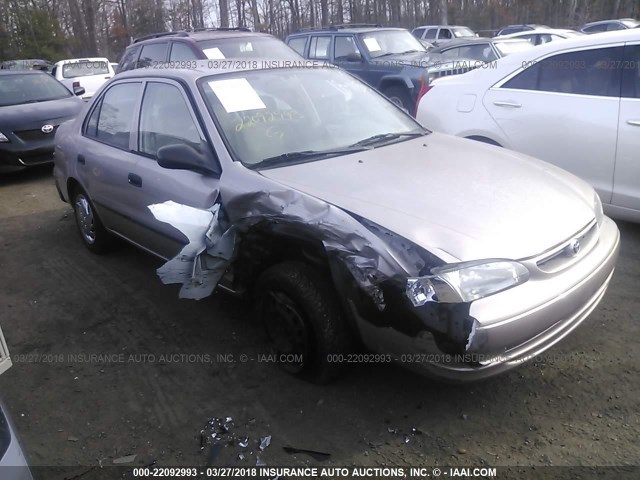 1NXBR12E6YZ403316 - 2000 TOYOTA COROLLA VE/CE/LE 金色 照片 1