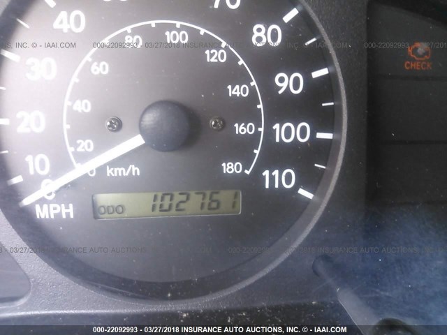 1NXBR12E6YZ403316 - 2000 TOYOTA COROLLA VE/CE/LE 金色 照片 7