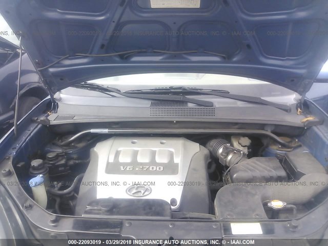 KM8JN12D46U316218 - 2006 HYUNDAI TUCSON GLS/LIMITED 蓝色 照片 10