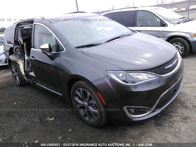 2C4RC1GG0HR602969 - 2017 CHRYSLER PACIFICA LIMITED GRAY photo 1