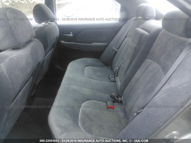 KMHWF35H04A939556 - 2004 HYUNDAI SONATA GLS/LX GRAY photo 8