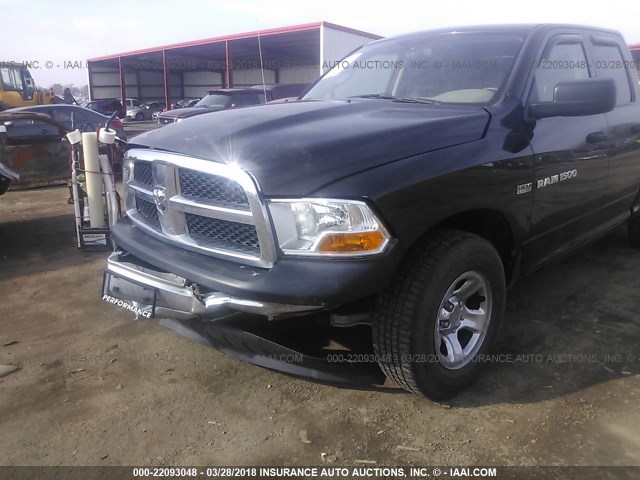 1D7RV1GT2BS548495 - 2011 DODGE RAM 1500 BROWN photo 6