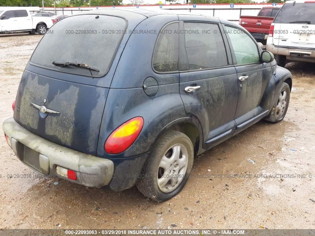 3C8FY68B32T311275 - 2002 CHRYSLER PT CRUISER LIMITED/DREAM CRUISER BLUE photo 4