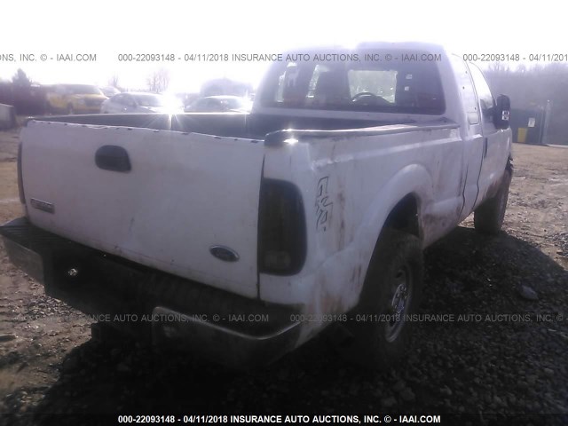 1FT7X2B68CEB91584 - 2012 FORD F250 SUPER DUTY WHITE photo 4