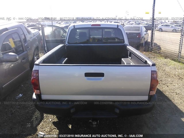 5TETX22N27Z325448 - 2007 TOYOTA TACOMA ACCESS CAB Արծաթագույն լուսանկար 8