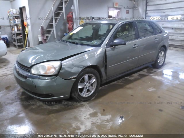 1G1ZT62815F317674 - 2005 CHEVROLET MALIBU MAXX LS GREEN photo 2