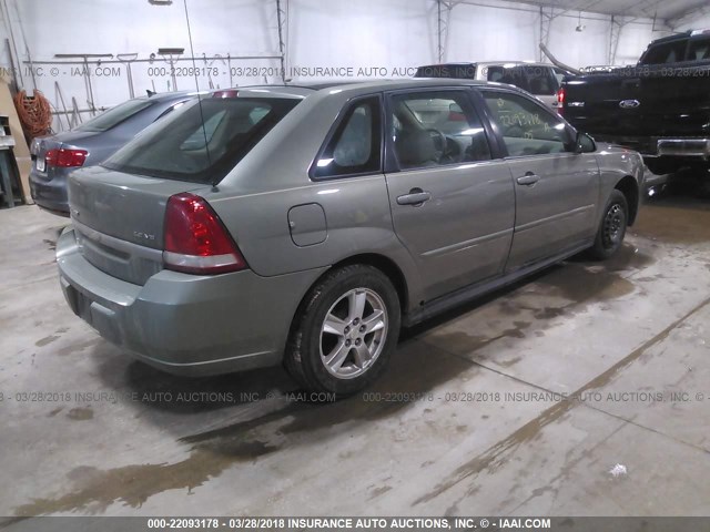 1G1ZT62815F317674 - 2005 CHEVROLET MALIBU MAXX LS GREEN photo 4