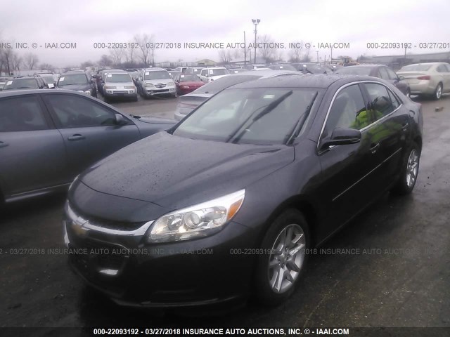 1G11C5SL7EF185967 - 2014 CHEVROLET MALIBU 1LT 黑色 照片 2