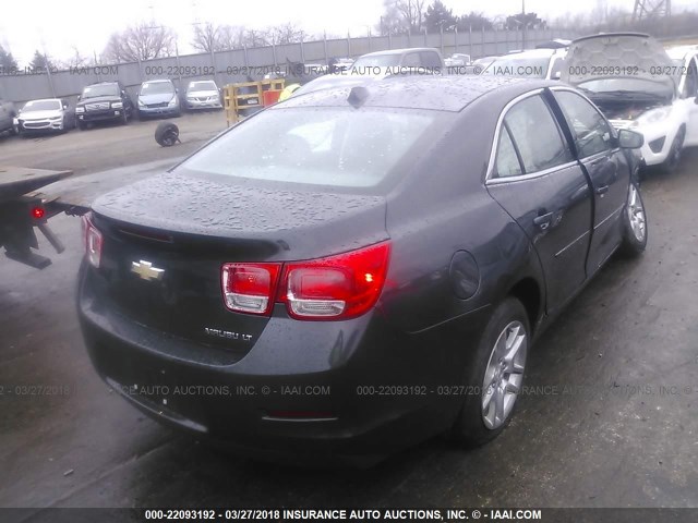 1G11C5SL7EF185967 - 2014 CHEVROLET MALIBU 1LT 黑色 照片 4