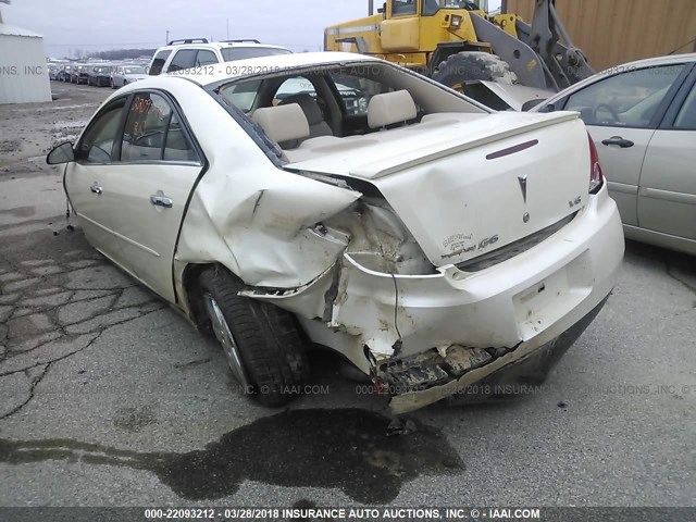 1G2ZG57N184309521 - 2008 PONTIAC G6 SE WHITE photo 3