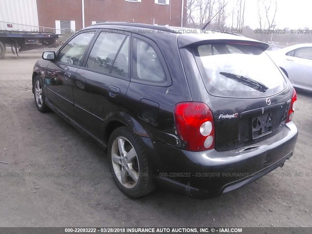 JM1BJ245831121090 - 2003 MAZDA PROTEGE PR5 黑色 照片 3